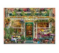 Wentworth Jigsaw Puzzle The Secret Garden Shop, 250 pezzi, per adulti, puzzle a forma di pezzi e capricci a tema, ottimo come regalo