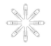 wenwendianzi 10 lampadine alogene G4 12V 5W 10W 20W 35W 50W LED a Globo Bi-Pin Bianco Caldo LED Lampada a Capsula lampadine alogene(10Pcs 50W)