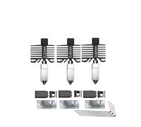 wenwendianzi For stampante 3D Lab P1S P1P X1C X1 Carbon con ugello P1S integrato in acciaio temprato(0.2 0.4 0.6)