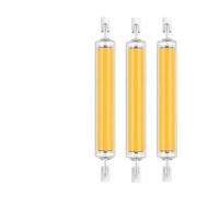 wenwendianzi Lampadina a Tubo in Vetro COB LED R7S 78MM 118MM Lampada a Mais 110 V 220 V Ad Alta Potenza J78 J118 Sostituisce la Luce alogena LED R7S in Vetro(50W 118mm,Warm White_AC110V)