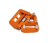 wenwendianzi Moto Pieghevole Pedale del Freno Posteriore Piastra Punta for Te Fe TX FX TC FC for KTM EXC EXCF SX SXF XC XCF 125 250 350 450 500(Orange)