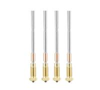 wenwendianzi Ugello Hotend aggiornato for MK4/XL/MK3.9 Ugello in acciaio temprato monoblocco interamente in metallo da 0,4 mm(4pcs nozzle)