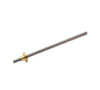 wenwendianzi Vite di comando T8*8 365mm Ender 3 Barra filettata Dadi in ottone da 8mm for Ender-3 Ender3 V2/ Ender 3 V2 Neo/ Ender3,Pro/Ender 3 Neo/Voxelab(1PCS)