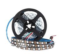 wenwendianzi WS2812B 5050 Striscia Luminosa a LED IC 30/60/144 Pixel DC5V IP30/67 Impermeabile(WS2812B DC5V_4M_IP67 60LEDS)