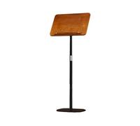 WENYAZIGUO Leggio da Pavimento, Supporto da Pavimento for Laptop Musicale 44,5-182 cm con Clip for Pagine, carico di 5 kg(124.5-182cm)