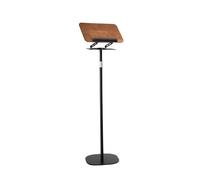 WENYAZIGUO Leggio da Pavimento, Supporto da Pavimento Regolabile in Altezza e angolazione Multicolore 51-159 cm(Color1,51-119cm)