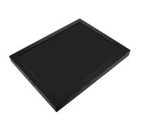 WENYAZIGUO para diversos tipos de Camisetas, Como Camisetas d Cornice for Esposizione di Magliette Sportive in Legno Nera 36x28x3,7 cm
