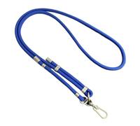 WENYOG Cordino per Cellulare Cordino con doppia fibbia in argento regolabile da polso e mano, tracolla, cordino for appendere cellulare, portachiavi(Blue)