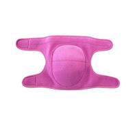 WENYOG Tutore Ginocchio 1 ginocchiera sportiva for PC, ginocchiere morbide, manica di compressione del ginocchio for danza, pallavolo, basket, corsa, calcio, jogging, ciclismo(1 PC Rose Red,L)