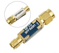wenyouya 868MHz RF Bandpass Filter 4MHz Larghezza di banda, SMA-M/F Connettori Bassa perdita di inserzione per RFID/IoT 50Ω Impedenza Alto fuori banda Rifiuto