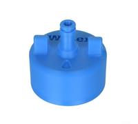 wenyouya Adattatore per dispositivo di aggiunta d'acqua, guarnizione a prova di perdite, funzionamento manuale per barche, roulotte, camion, facile da aprire e tappo in plastica senza attrezzi