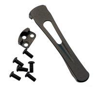 wenyouya Clip profonda per Spider C81 con struttura in lega e 6 viti di montaggio sicuro, progettata per un trasporto tascabile discreto e stabile (Stonewash)