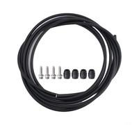 Wenyouya Set di tubi flessibili per freno a disco idraulico per bici, con 4 olive, 4 inserti e chiave, per SRAM per Red 22, Rival 1 22, Force 1 22 S700, robusto kit di montaggio per tubo (nero)