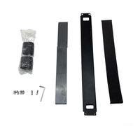 wenyouya Striscia portautensili magnetica per cassetta degli attrezzi Packout, montaggio su guida laterale, organizer per attrezzi in metallo con forti magneti, nero