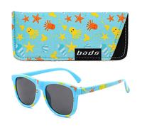 WENZHOU M&I EYEWEAR CO., Ltd BADS OCCHIALI DA SOLE PROTETTIVI IN SILICONE PER BAMBINI ETA' 2-5 AZZURRO