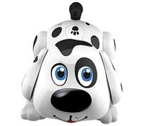 WEofferwhatYOUwant Cane Robot - Cagnolino Elettronico Harry - Giocattolo Interattivo Bambini - Cucciolo Dalmata - Sensori Tattili Cammina Parla Abbaia Canta - Modalità Inseguimento - 2+ Anni