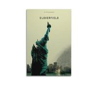 WEOFURBL Cloverfield - Poster decorativo da parete su tela, stampa moderna, per camera da letto, per camera da letto, 50 x 75 cm