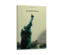 WEOFURBL Cloverfield - Poster decorativo da parete su tela, stampa moderna, per camera da letto, per camera da letto, 60 x 90 cm
