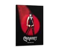 WEOFURBL Poster decorativo da parete con cabaret, poster decorativo da parete su tela, stampa moderna, per camera da letto, per famiglia e camera da letto, 40 x 60 cm