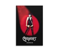 WEOFURBL Poster decorativo da parete con cabaret, stampa moderna su tela, poster decorativo per la camera da letto, 50 x 75 cm