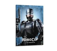 WEOFURBL Poster decorativo da parete del film Robocop, stampa artistica moderna su tela, poster decorativo per la camera da letto, 40 x 60 cm