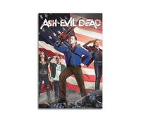 WEOFURBL Poster decorativo da parete su tela, motivo: Ash Vs Evil Dead, stampa moderna, per camera da letto, 20 x 30 cm