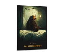 WEOFURBL Poster decorativo da parete su tela, motivo: la metamorfosi, stampa moderna per camera da letto, 20 x 30 cm