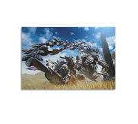 WEOFURBL Poster decorativo da parete su tela, motivo: Monster Hunter Wild H, stampa moderna, per camera da letto, 30 x 45 cm