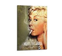 WEOFURBL Poster decorativo da parete su tela, motivo: Nights of Cabiria, stampa artistica su tela, poster decorativo moderno, per camera da letto, 30 x 45 cm