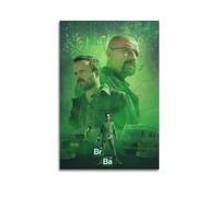 WEOFURBL Poster per la serie TV Breaking Bad, poster decorativo da parete su tela, poster artistico moderno per camera da letto, per camera da letto, 40 x 60 cm