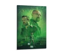 WEOFURBL Poster per la serie TV Breaking Bad, poster decorativo da parete su tela, poster artistico moderno per camera da letto, per camera da letto, 50 x 75 cm