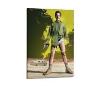 WEOFURBL Poster per la serie TV Breaking Bad, poster decorativo da parete su tela, stampa artistica moderna, poster decorativo per camera da letto, 50 x 75 cm