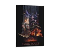 WEOFURBL Poster su tela, motivo: Dark Souls, poster decorativo da parete con stampa moderna, per camera da letto, 20 x 30 cm