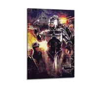 WEOFURBL Robocop Movie Poster14, poster decorativo da parete su tela, stampa artistica moderna per camera da letto, poster decorativo per camera da letto (50 x 75 cm)