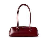 WEOKDFHA Borsa A Tracolla Borse a Tracolla sottobraccio for Donna, Borse a Mano di Tendenza con Manici Lunghi, Stile Salsiccia(Red)