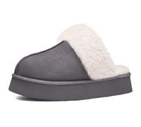 WEOKDFHA Pantofole Morbide da Donna Ciabatte da Donna con Plateau pelose, morbide e Soffici, in Memory Foam, Invernali, Calde, for Interni ed Esterni, comode(Color 5,40-41)