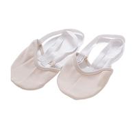 WEOKDFHA Scarpette Danza Classica Scarpette da Ginnastica Ritmica, Calzini Morbidi A metà Polpaccio, Suola Elastica Protettiva Professionale for in Maglia(Skin Colour,36-37)