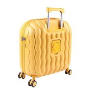 WEOKDFHA Valigie Piccole Valigia da 20 pollici piccola scatola d'imbarco ultraleggera Trolley ragazza 24/28 con portabicchieri password bagaglio(Lemon yellow,24")