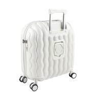 WEOKDFHA Valigie Piccole Valigia da 20 pollici piccola scatola d'imbarco ultraleggera Trolley ragazza 24/28 con portabicchieri password bagaglio(White,20")