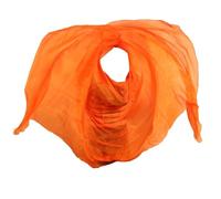 WEOKDFHA Velo di Seta per Danza del Ventre Veli di Seta Veri, Sciarpe Tinte a Mano, Scialli da Ballo, veli(Color 2-YE,XXL-400X114cm)