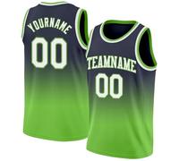 WEOPLKIN T Shirt Basket Ragazzi/Bambini/Uomo, Canotta Basket Ragazzi/Uomo, Maglietta Basket Personalizzate Verde