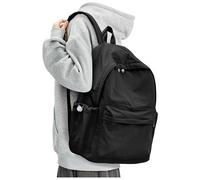 wepadre zaino scuola per uomini donne, Nero, L, Casual