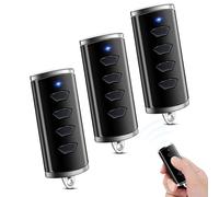 Wepai 868,3 MHz Apri porta garage per trasmettitore manuale Hormann BS, telecomando di ricambio compatibile con HSM4 HSE2 HS1 HS4 HSZ1 HSZ2 868 BS trasmettitore manuale 4 canali, 3 pezzi