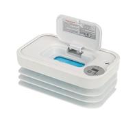 Wepe Wipe Warther, 3 modalità Riscaldamento rapido, 20x12.2cmx4-12cm, pannolini pieghevole Wipe più caldo, distributore di salviette di ricarica USB, distribuzione persino del calore, per bambino, via