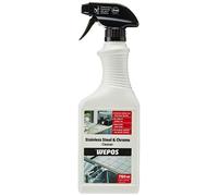 Wepos Detergente per Acciaio Inox e Cromo 750 ml | Per una pulizia brillante