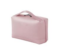 Weppduk Borsa organizer per cavi, borsa portatile da viaggio con cerniera a U, organizer per gadget digitali, caricabatterie, auricolari, organizer per elettronica, per campeggio all'aperto, rosa