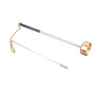 Weppduk Carillon buddista, elegante strumento a percussione con simbolo di dita, accessori per yoga, strumenti musicali buddisti, carillon buddista decorativo in rame per la casa