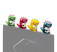 Weppduk Decorazioni per auto a forma di dinosauro, decorazione colorata per console centrale, decorazione per console centrale, ornamento per camere da letto e salotti