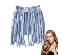 Weppduk Fascia per capelli per arricciacapelli senza calore, set per arricciacapelli senza calore,Strumenti per lo styling dei capelli 2 in 1 - Bigodini, assorbono rapidamente l'acqua, forme di pasta