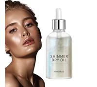 Weppduk Luccicante corpo luminoso, olio glitterato per il corpo - Olio per il corpo scintillante Body Shine,Olio per il corpo scintillante lunga tenuta con glitter per il corpo, olio glitter per il